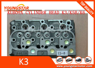 Cast iron diesel engine K3 K5 K6 cylinder head for Kubota engine truck & excavator