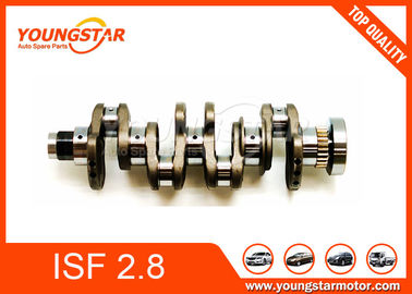 เพลาข้อเหวี่ยงเหล็กปลอมแปลงของแท้สำหรับ Foton Cummins Isf2.8 Isf 2.8 Isf28 5264230 5264231 5340179