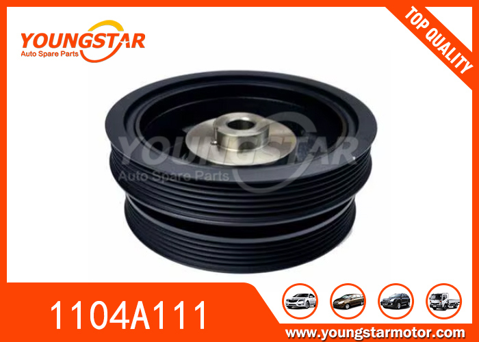 มู่เล่ย์เพลาข้อเหวี่ยง OEM 1104A111 สำหรับ Mitsubishi พร้อมรับประกัน 60,000 กม. ในบรรจุภัณฑ์แบบกลาง