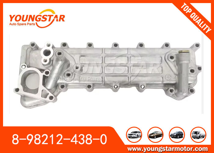 ฝาครอบออยคูลเลอร์สำหรับ ISUZU 4HF1 พร้อม OEM 8-98212-438-0 และรับประกัน 60000 กิโลเมตร