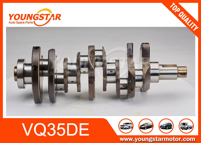 Nissan VQ35DE Crankshaft OEM 12200AC700 พร้อมการรับประกันผลงานเครื่องยนต์ 60000 Kms