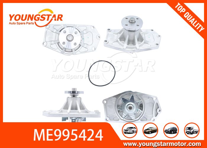 ปั๊มน้ําอัลลูมิเนียม 4D34T ใหม่สําหรับเครื่องยนต์ Mitsubishi Canter ME995424