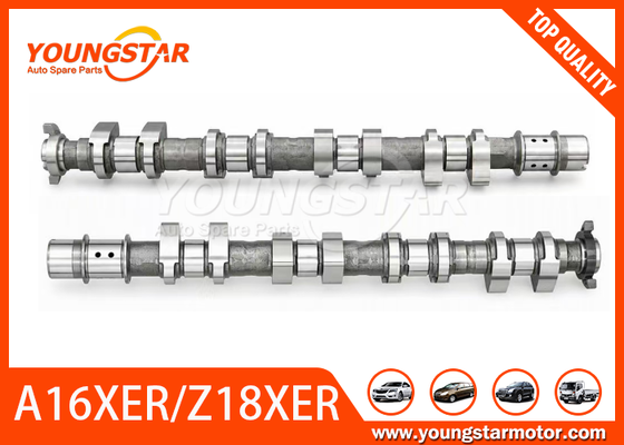 เพลาลูกเบี้ยววัสดุเหล็ก สำหรับเครื่องยนต์ Opel Z16XER / Z18XER - อะไหล่ทดแทน OEM 55354240 / 55354241