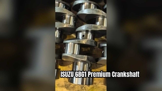 ISUZU 6BG1 เพลาข้อเหวี่ยง 1123104480 เหล็กความแข็งแรงสูง