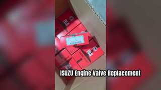 วาล์วเครื่องยนต์ ISUZU 6BG1 6BD1 0114 0279 การเปลี่ยน